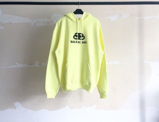 バレンシアガ　balenciaga BBロゴ　パーカー　イエロー　最高ランク