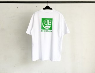 バレンシアガ　BBロゴ　Ｔシャツ　白　最高ランク