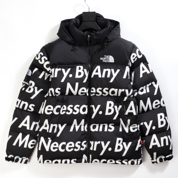 シュプリーム　supreme　nuptse　15aw ダウンジャケット　黒　最高ランク