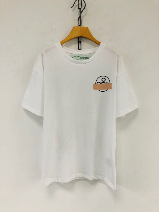 オフホワイト　20ss tape arrows Ｔシャツ　白　最高ランク