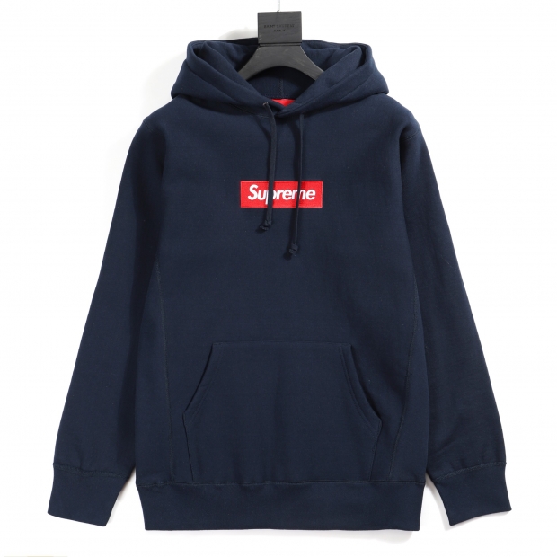 シュプリーム　supreme　17FW　ボックスロゴパーカー　ネイビー　最高ランク