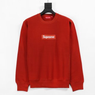 シュプリーム　supreme　18FW　ボックスロゴトレーナー　赤　最高ランク