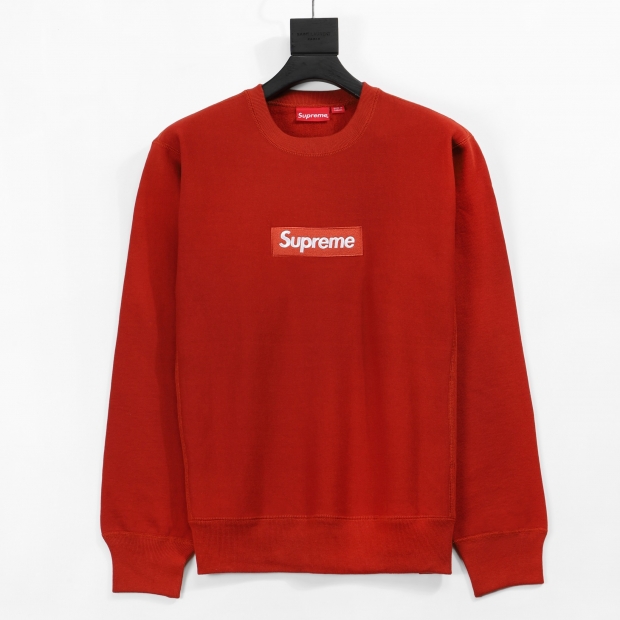 シュプリーム　supreme　18FW　ボックスロゴトレーナー　赤　最高ランク