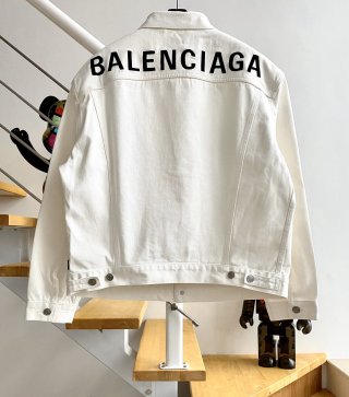 バレンシアガ　balenciaga ロゴ　デニムジャケット　最高ランク